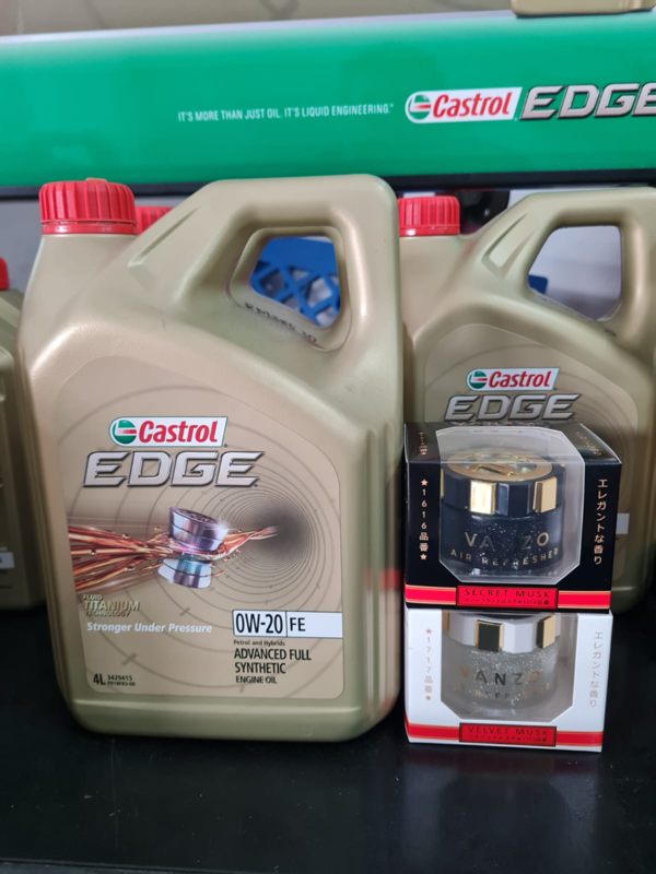 Castrol EDGE 0W20 Fully Engine oil - 4liter